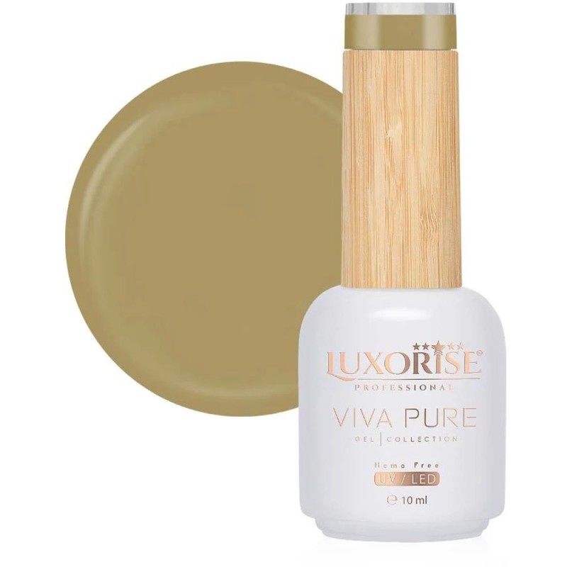 Oja Semipermanenta Viva Pure, Golden Willow, Luxorise Hema Free, 10 ml