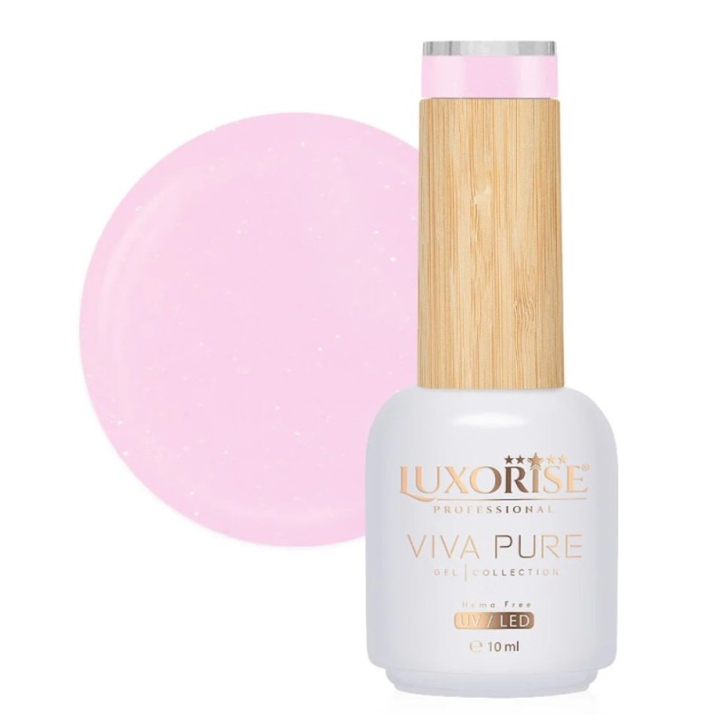Oja Semipermanenta Viva Pure, Porcelain Bliss, Luxorise Hema Free, 10 ml