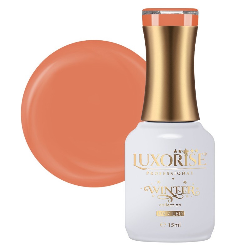Oja Semipermanenta Winter Collection Luxorise, Orange Dessert 15 ml