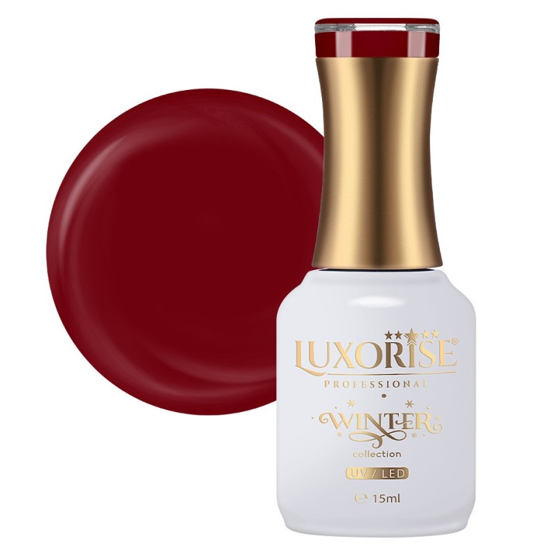 Oja Semipermanenta Winter Collection Luxorise, Perfect Wine 15 ml