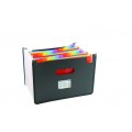 Organizer Extensibil din Plastic, A4, cu 24 Buzunare Colorate