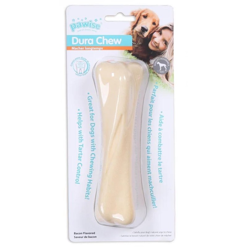 Os din Cauciuc Yummy, cu Aroma de Bacon, M-Pets