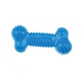 Os Funbone din Cauciuc cu Sfoara, Albastru, M-PETS