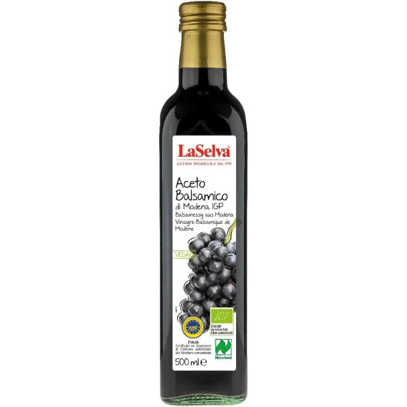 Otet Balsamic de Modena, La Selva, Bio, 500 ml