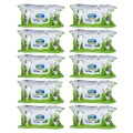 Pachet 10 x 72 Servetele Umede cu Capac Mike Line Aloe Vera
