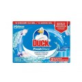 Pachet 2 x 12 Rezerve Odorizant Gel pentru Vasul Toaletei Duck Fresh Discs Marine