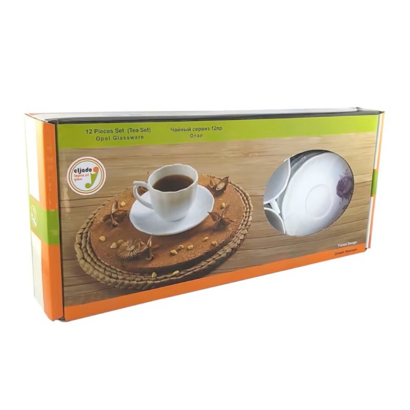 Pachet 2 x Set pentru Cafea, 12 Piese, Opal Shamiram