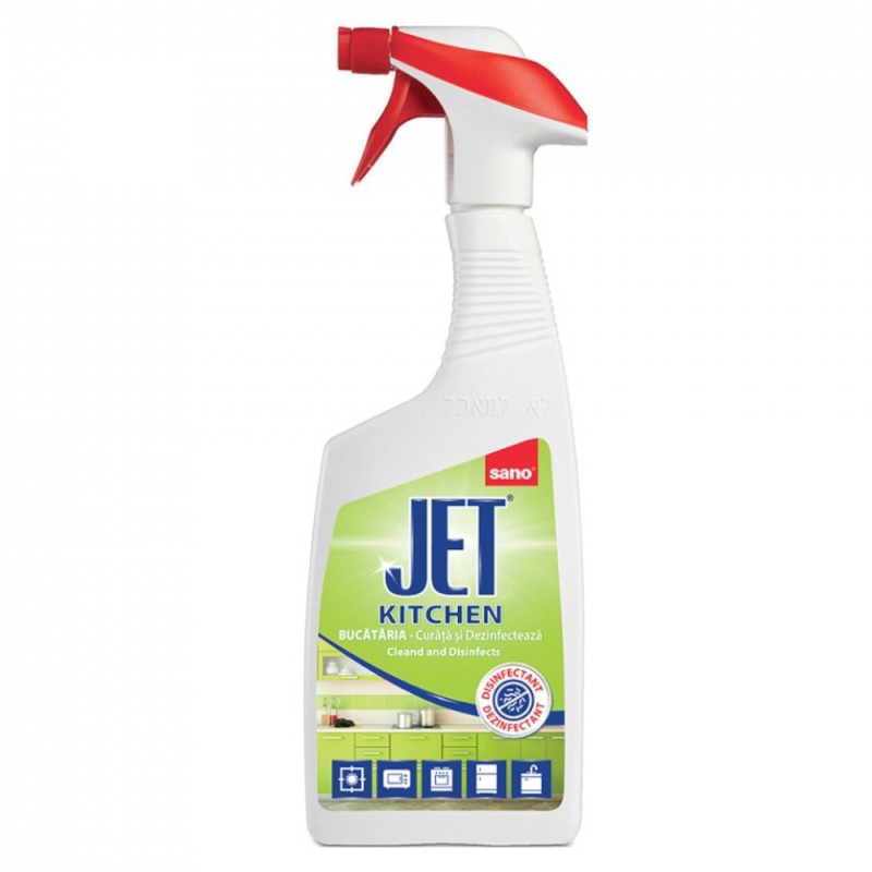 Pachet 2 x Solutie Dezinfectanta Sano Jet Bucatarie Trigger, 750 ml