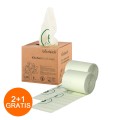 Pachet 2+1 Gratis Saci Menajeri Bio, 6 Litri, 100 bucati