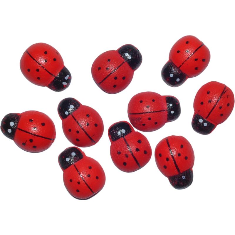 Pachet 4 x 10 Set pentru Artizanat, Gargarite din Lemn