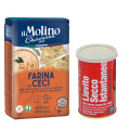 Pachet Faina de Naut Chiavazza, 500 g si Drojdie Uscata, Italmill, 100 g