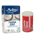 Pachet Faina de Orez Chiavazza, 500 g si Drojdie Uscata, Italmill, 100 g