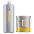 Pachet Londa Professional Visible Repair, Sampon 1000 ml, Tratament 750 ml, cu Efect Reparator