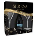 Pachet Prosecco Alb Extra Dry Terra Serena, 0,75 l + 2 Pahare
