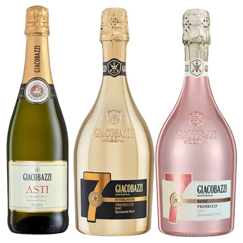 Pachet Prosecco si Vin Spumant Italian Autentico, 3 Sticle