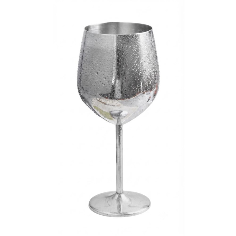 Pahar cu Picior, Inox, Grunberg, 7.50 x 21.50 cm, 400 ml