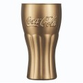 Pahar din Sticla Coca Cola, Auriu, 370 ml, Luminarc