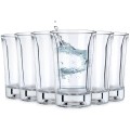 Pahar din Sticla One Shot, 40 ml, 6 Bucati, Vilde
