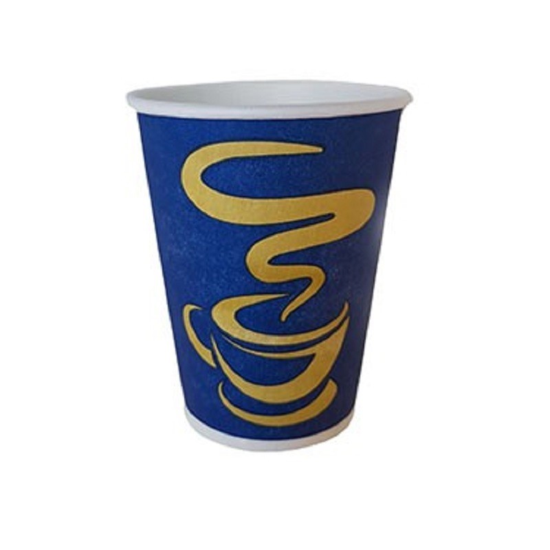 Pahare Carton Mert 7 Oz Albastre, 50 Bucati