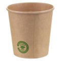 Pahare din Carton, 120 ml, Biodegradabile, Kraft, 25 Bucati