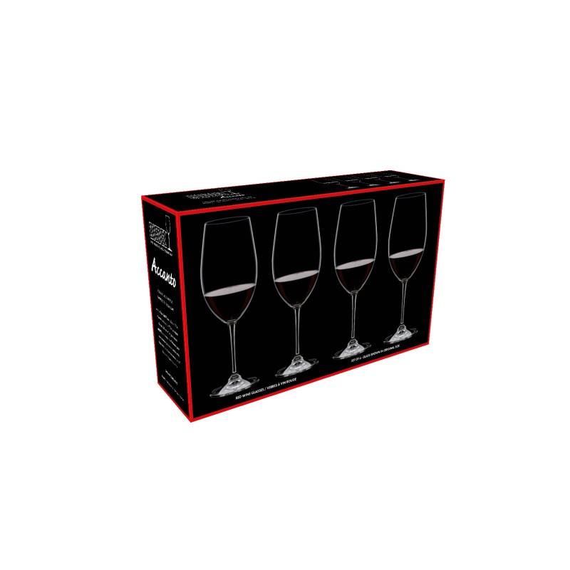 Pahare Vin Accanto Redwine Riedel, 4 Buc