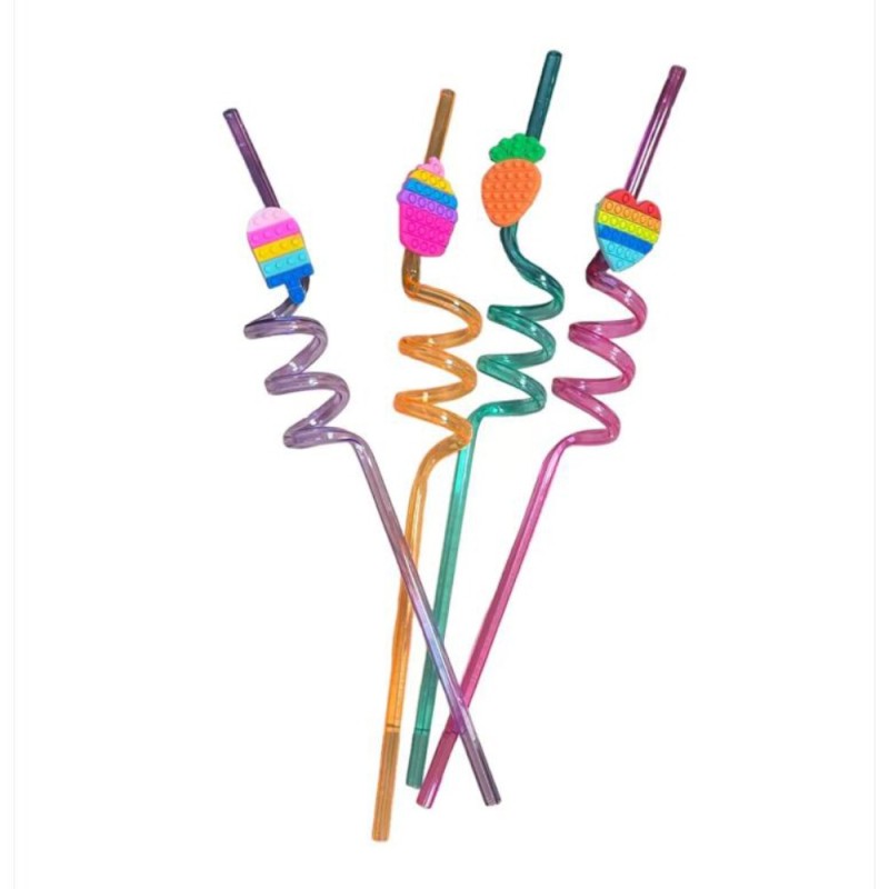 Paie din Plastic pentru Petreceri, Baby Shower, 4 Bucati, Viva.z