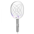 Paleta Electrica Anti-Insecte, Putere 2800 V, Lampa cu LED, Alba