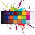 Paleta Machiaj Multicolora Ucanbe, Athena Fata si Corp Painting Palette