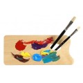 Paleta pictura din lemn MICA