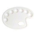 Paleta Pictura Plastic Ovala 30 x 22 cm CWR