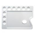 Paleta pictura plastic rectangulara 30x22 cm CWR