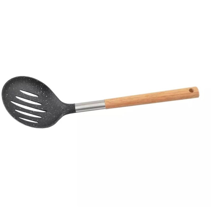 Paleta Rotunda pentru Servire, Maner Lemn, 35 cm, Perfect Home