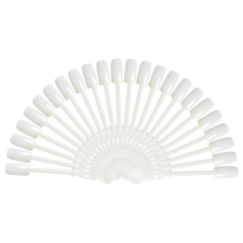 Paletar Unghii Patrate SensoPRO Milano, 24 Pozitii pentru Exersare si Expunere, Natur, Inel