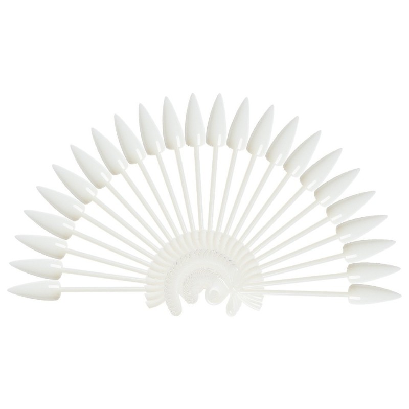 Paletar Unghii Stiletto SensoPRO Milano 24 Pozitii pentru Exersare si Expunere, Natur, Inel