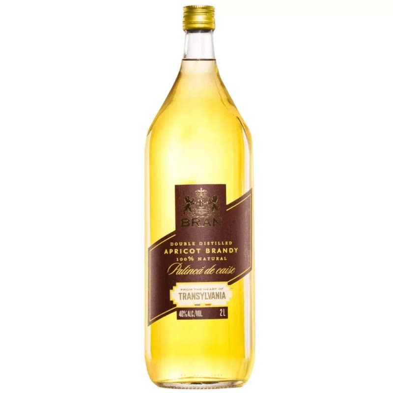 Palinca de Caise Bran, 40% Alcool, 2 l