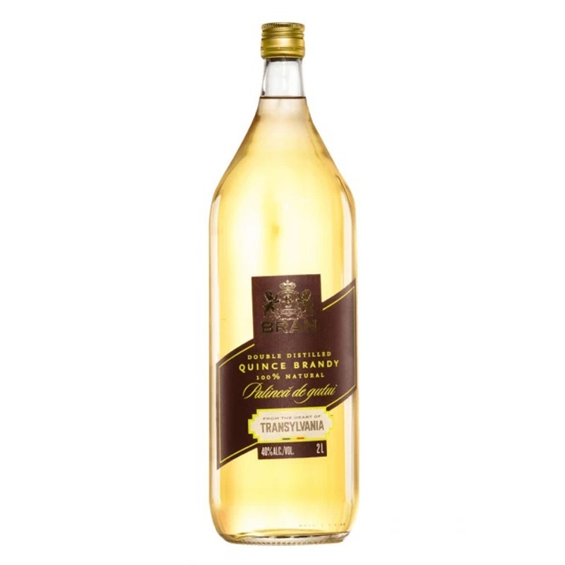 Palinca Gutui Bran 40% Alcool 2 l