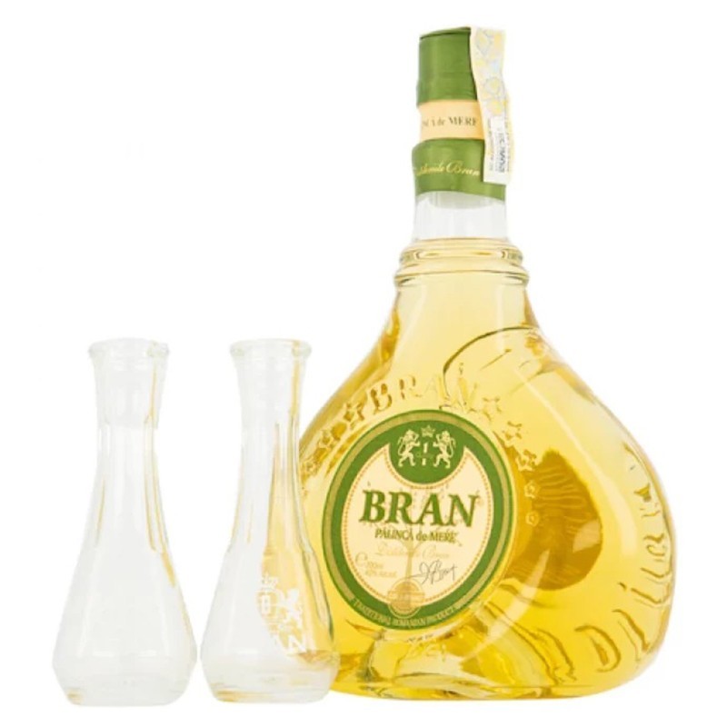 Palinca Mere Bran + 2 Toiuri 40% Alcool 0.7 l
