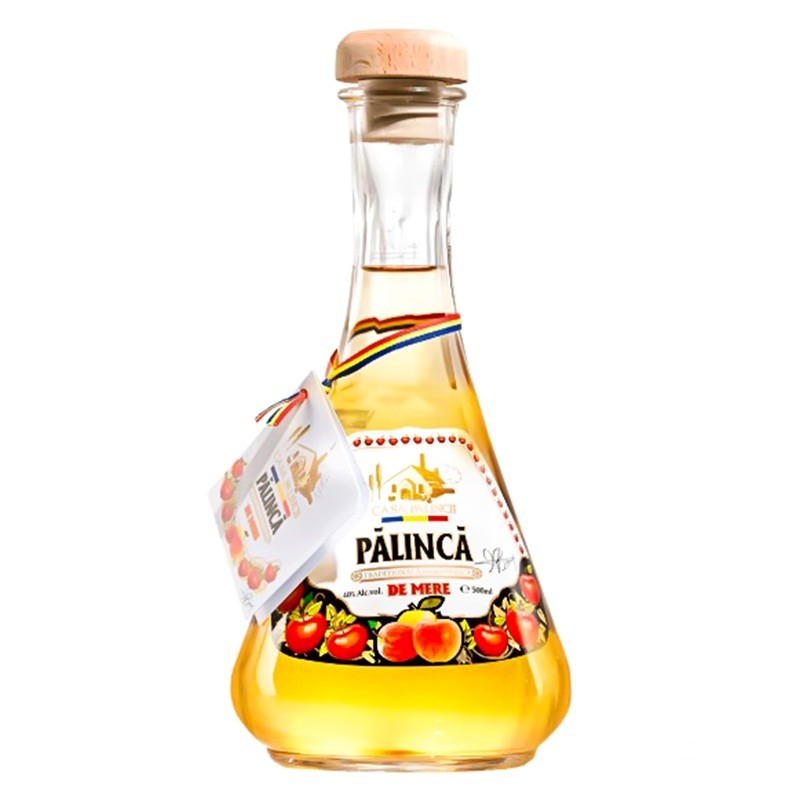 Palinca Mere Casa Palincii Bran 50% Alcool 0.5 l