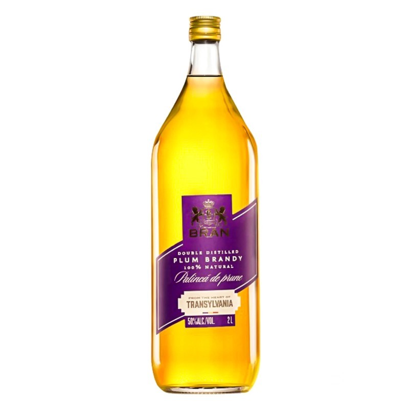 Palinca Prune Bran 40% Alcool 2 l