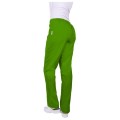 Pantalon Medical Unisex Vivi Premium, Elastic Si Cordon In Talie, Fara Buzunare, Verde Absint, XS
