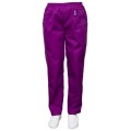 Pantaloni Medicali Unisex Sava Clasic, Elastic In Talie, 2 Buzunare, Mov, M