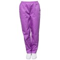 Pantaloni Medicali Unisex Sava Premium, Elastic In Talie, 2 Buzunare, Lila, XL