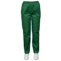 Pantaloni Medicali Unisex Sava Premium, Elastic In Talie, 2 Buzunare, Verde Inchis, S