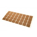 Panza Autoadeziva pentru Mobilier 25 x 25 mm-2525(32 Buc/Tipla)