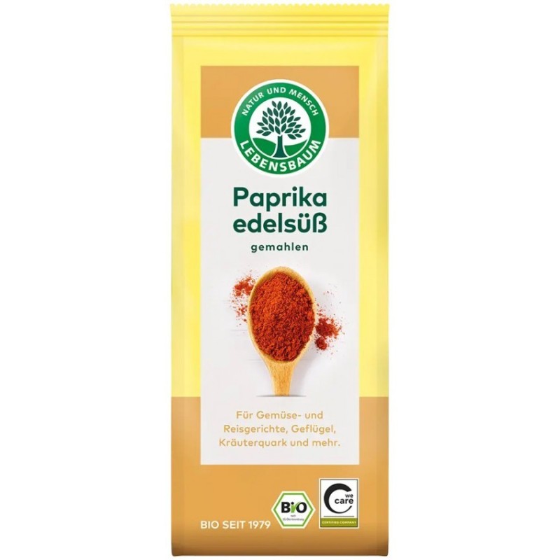Paprika Dulce BIO Pulbere, 50 g, Lebensbaum