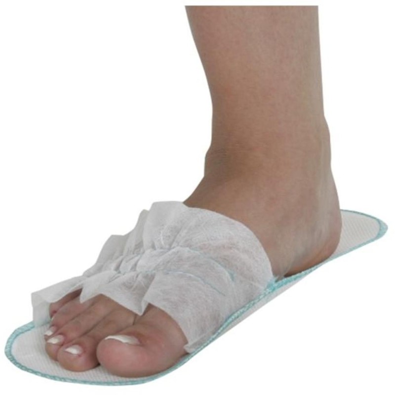 Papuci Prima, PPSB, de Unica Folosinta, Deschisi la Degete, Albi, 50 Perechi