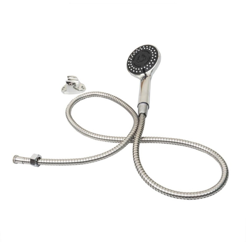 Para Dus, Crom/Negru, 81-c22 + Furtun, 1.5 m, Z-tools