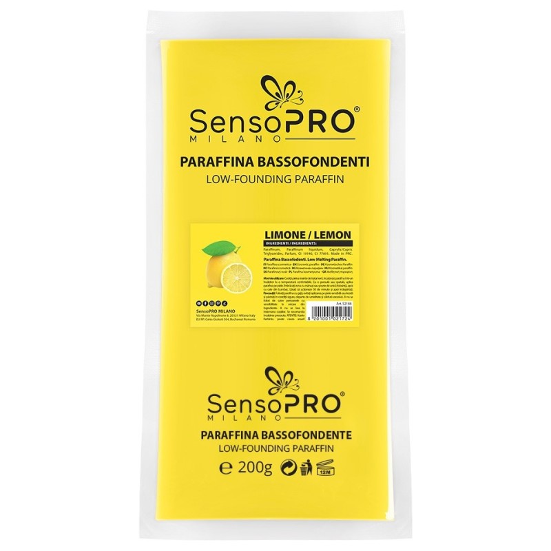 Parafina Solida cu Aroma de Lamaie SensoPRO Milano, 200 g