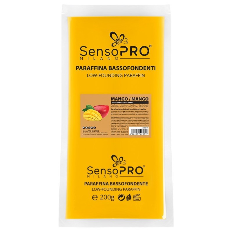 Parafina Solida cu Aroma de Mango SensoPRO Milano, 200 g
