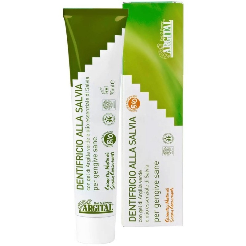 Pasta de Dinti cu Salvie, 75 ml, Argital